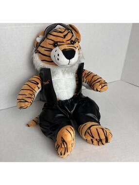 Dan Dee "Law Tigers" Collectors Promo Plush Tiger Motorcycle Wild Thing Biker